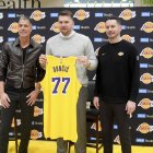 Doncic, en su presentación con los Lakers

Associated Press / LaPresse
Only italy and Spain