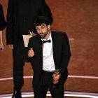 El director de cine israelí Yuval Abraham en la gala de los Óscar