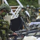 Miembros del Ejército de Colombia
