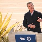 El gobernador Gavin Newsom en una imagen de archivo