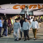 Migrantes venezolanos deportados llegan a Maiquetía