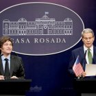 Milei y Bessent en Buenos Aires/ ARGENTINIAN PRESIDENCY