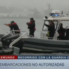 La Guardia Costera intercepta embarcaciones