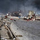 Explosión en el puerto de Shahid Rajaee (Irán)