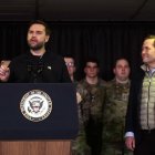 JD Vance y Mike Waltz en una imagen de archivo