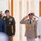 Presidente Donald Trump en su visita a Oriente Medio