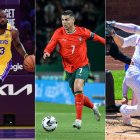 LeBron James, Cristiano Ronaldo y Juan Soto