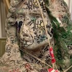 El busto del cantante estadounidense Jim Morrison, desaparecido hace 37 años