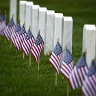 Graves of fallen soldiers