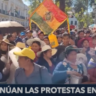 Protestas en Bolivia
