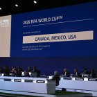 Asamblea de la FIFA. Elección de EEUU, Canadá y México como sedes del Mundial 2026