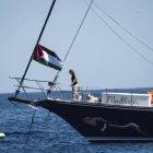 Greta Thunberg, a bordo del Madleen