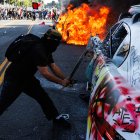 Protestas en Los Ángeles/ Blake Fagan