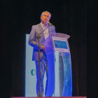 Orlando Salazar, CEO de VOZ, durante el Foro Madrid en Asunción, Paraguay
