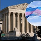 Corte Suprema. Bandera trans
