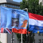 Las banderas de los países miembros de la OTAN