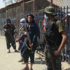 Un grupo armado de talibanes