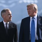 Trump y Carney en el G7/ Brendan Smialowski