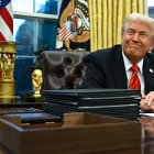 Trump en el Salón Oval/ Andrew Caballero-Reynolds