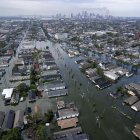 Inundaciones en Nueva Orleans tras el paso del huracán Katrina. Imagen de archivo