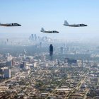 Tres aviones WB-57