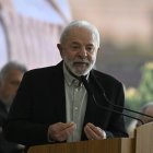 El presidente brasileño Luiz Inácio Lula da Silva habla durante la ceremonia de lanzamiento del Plan de Cosecha 2025/2026 en el Palacio de Planalto en Brasilia, Brasil, el 30 de junio de 2025