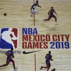Dallas Mavericks-Detroit Pistons en Ciudad de México en 2019. Imagen de archivo.