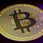El logotipo de Bitcoin