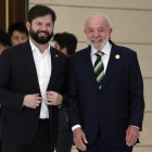 Gabriel Boric y el presidente Lula da Silva