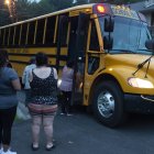 Imagen de archivo de un bus escolar en Georgia