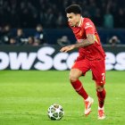 Luis Díaz, durante un partido con el Liverpool