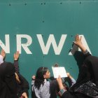 Sede de la UNRWA en Gaza