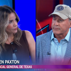 Ken Paxton con Karina Yapor