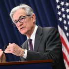 El presidente de la Reserva Federal, Jerome Powell, durante una conferencia