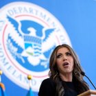 La secretaria de Seguridad Nacional de Estados Unidos, Kristi Noem