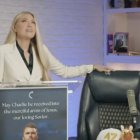 Erika Kirk, viuda de Charlie Kirk Picture supplied by JLPPA