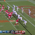 Lo más destacado del partido entre los Detroit Lions y los Kansas City Chiefs