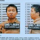 Ficha policial de Zhi Dong Zhang