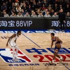 El partido de pretemporada de la NBA entre los Phoenix Suns y los Brooklyn Nets