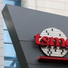 (ARCHIVO) El logotipo de Taiwan Semiconductor Manufacturing Company (TSMC)