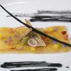 Imagen de un plato galardonado con estrella Michelin en 2019 (Archivo)