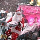 Personas bajo una tormenta invernal en Nueva York (Archivo)