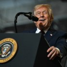 Trump en Rocky Mount, Carolina del Norte/ Andrew Caballero- Reynolds