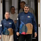 Nicolás Maduro y Cilia Flores