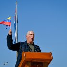 El dictador cubano Miguel Diaz-Canel tras la captura de Maduro