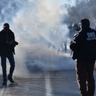 Agentes del ICE y el DHS durante un operativo de inmigración (Archivo)