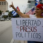 Protesta en Miami contra el régimen cubano (Archivo)