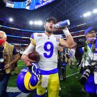 El mariscal de campo de los Los Angeles Rams, Matthew Stafford