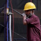 Un trabajador de la construcción en Nueva York (Archivo)