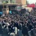 This video grab taken from UGC images posted on social media and verified by AFPTV teams in Paris on February 21, 2026, show Iranians demonstrating at the Amirkabir University of Technology in Tehran, chanting 'Long live the shah' and 'Death to the three corrupt' in Farsi. Iranian students chanted anti-government slogans at rallies for people killed during a recent wave of demonstrations, local and diaspora media reported February 21, 2026, as groups protesting the clerical leadership faced off with others voicing support for the government. (Photo by UGC / AFP) / - Israel OUT / - ISRAEL OUT / ISRAEL OUT - XGTY / RESTRICTED TO EDITORIAL USE - MANDATORY CREDIT AFP -  SOURCE: UGC ANONYMOUS - NO MARKETING - NO ADVERTISING CAMPAIGNS  - DISTRIBUTED AS A SERVICE TO CLIENTS - NO RESALE - NO ACCESS ISRAEL MEDIA/PERSIAN LANGUAGE TV STATIONS OUTSIDE IRAN/ STRICTLY NO ACCESS BBC PERSIAN/ VOA PERSIAN/ MANOTO-1 TV/ IRAN INTERNATIONAL/RADIO FARDA - AFP IS NOT RESPONSIBLE FOR ANY DIGITAL ALTERATIONS TO THE PICTURE'S EDITORIAL CONTENT /